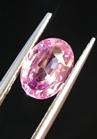 天然“无烧帕帕拉恰”蓝宝石L1168-1.81ct